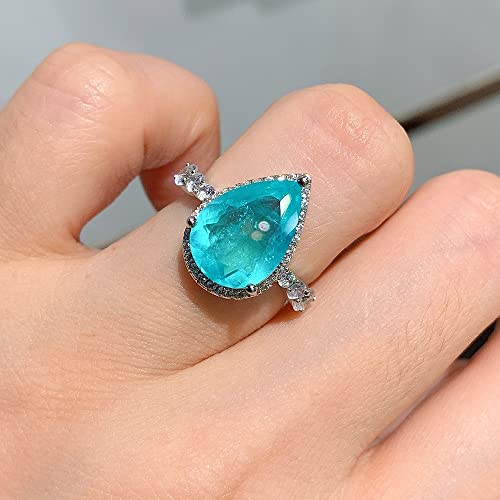 Bague et pendentif en argent 925 avec tourmaline, le cadeau idéal