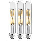 T10 Led Tubular Bulb,100 Watt Incandescent Bulb,12W T30 Dimmable Edison Led Long Bulb,3000K Soft Whi