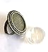 Produktbild Bronzefarbene Ringe 27mm Fassung Fassungen und Glassteine Klebeperlen Cabochon (20mm) DIY (10)