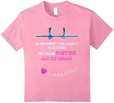 GYMNASTICS FIX YOUR PONYTAIL SHIRT