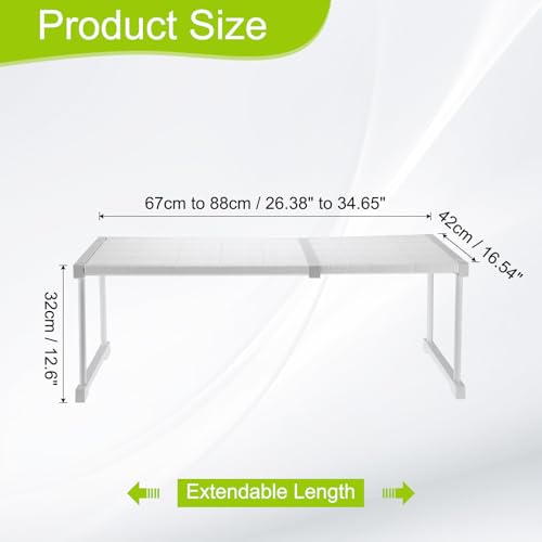 Étagère extensible 67-88cm de placard ajustable floral - 3