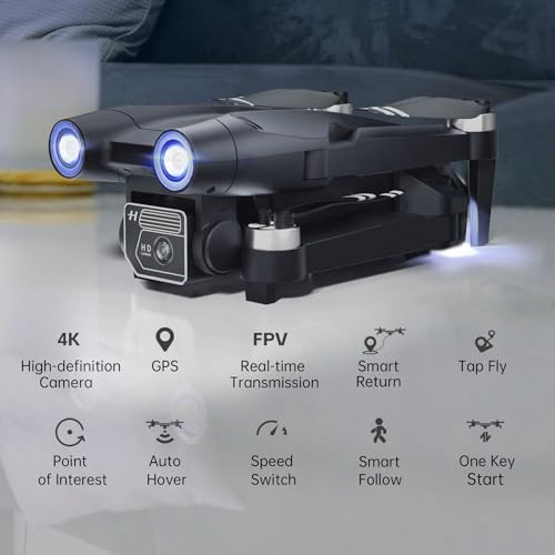 4K GPS Drone with 90min
