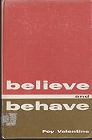 Believe and behave B0007FNTK6 Book Cover