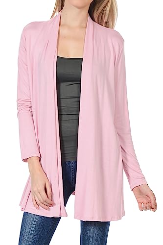 Pastel by Vivienne Women's Long Sleeve Jersey Cardigan