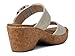 Skechers Women's Brystol Wedge Sandal, Natural, 9