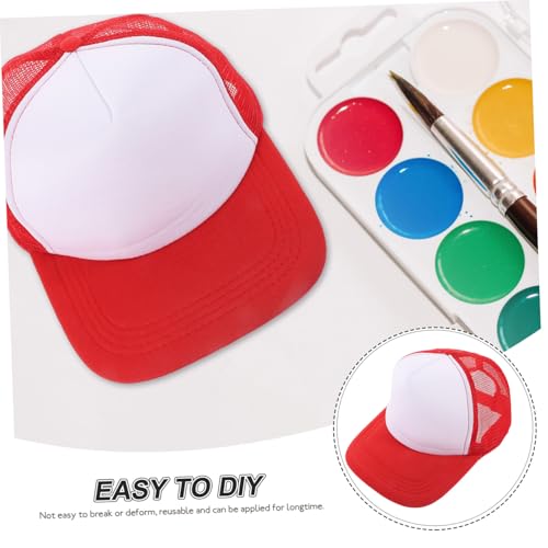Gorras de Malla SOPOTUTU ajustables para sublimación y DIY 6