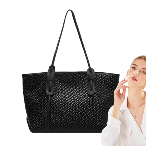 Sac de plage tressé pour vos vacances et courses d'été