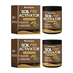 Soil Activator, Professional Bone Meal Fertilizer, Organic Soil Activator & Plant Fertilizer for Raised Garden Beds, Water Soluble Garden Booster, Natural Root Growth Enhancer, Promote Plant Rooting
