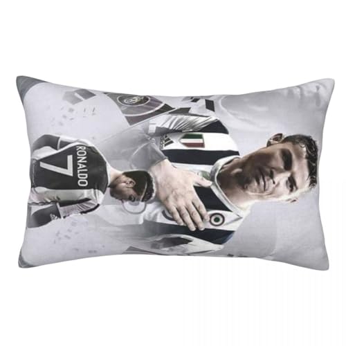 クリスティアーノ・ロナウドサッカーcr7 (7) 枕カバー まくらカバー 抱き枕カバー 柔らかい 洗い替え 四節通用 インテリア ソファー用クッションカバー て 寝具 柔らかく快適なクッ,サイズ14*20 16*24 20*30in 50*35 60*40