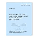  Zeitschrift für Seen- und Flussfischer, Karpfenzüchter, Forellenzüchter und Kleinteichwirte