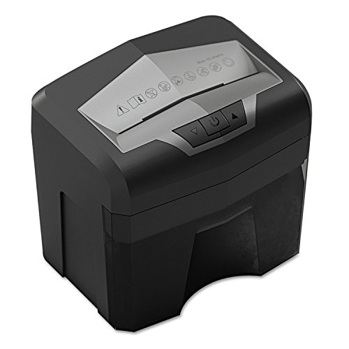 Universal Cross Cut Shredder Unv48100 Shred Paper Card Black #TOP17