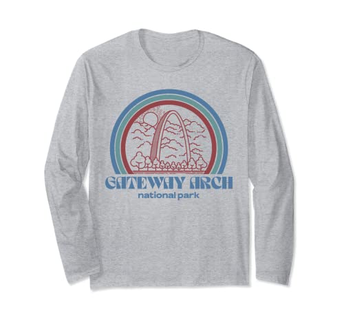 Gateway Arch National Park St. Louis Missouri Senderismo al aire libre Manga Larga