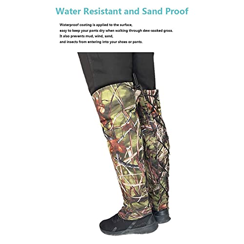 Uziah Snake Gaiters, Waterproof Snake Guards For Lower Legs, Protects Against Snake Bite Of All Types Of Rattlesnakes, Adjustable Size #TOP6