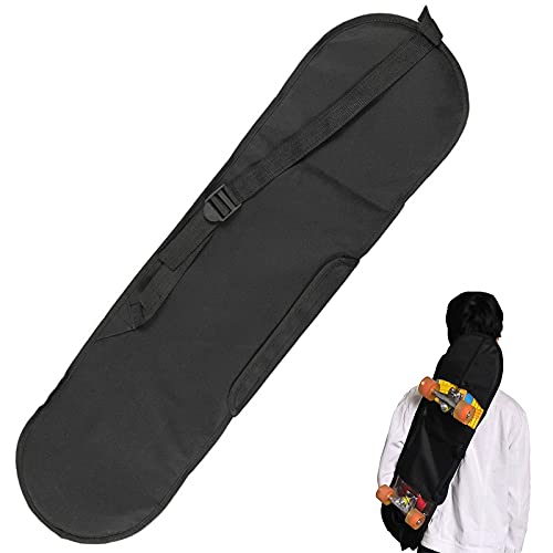 Bolsa De Longboard Bolsa Para Skateboard Bolsa De Skate Bolsa Para Monopatín Duradera Portátil, Con Correa Ajustable, Para Monopatín, Viajes, Deportes Para La Mayoría De Tamaños De Patinetas 84 x 22cm