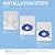 1/16" Tile Leveling System with Rubber Mallet, 600Pcs Tile Leveling Spacers Baseplates and 200Pcs Reusable Caps, Tile Tools Kit for Professional Ceramic and Stone Installation