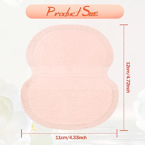 Image of Zhanmai 240 Pieces Underarm Sweat Pads for Women Men Armpit Disposable Non Visible Unflavored Sweat Pads Comfortable Adhesive Dress Shields Armpit Protection Guards(Beige)