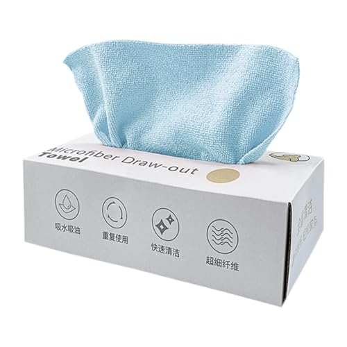 Paños de microfibra – Paño de cocina resistente a los arañazos | Trapo de cocina ultra absorbente, paño de microfibra ampliado para lavar platos, encimeras y limpieza al aire libre