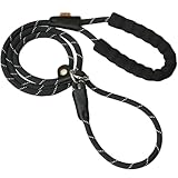Aiminto Slip Lead Dog Training Leash, Comfortable Padded Handle, Strong Rope for Large, Medium Dogs,...