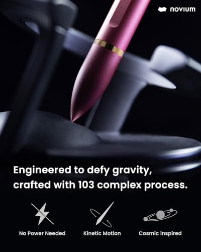 Image of novium Hoverpen Interstellar - Unisex Ballpoint Pen, Mars Magma, 23.5 Degree Angle, Premium Design, Smooth Writing, No Spills