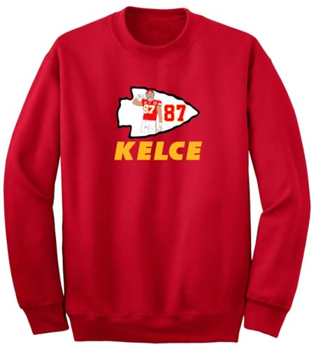 Travis Kelce Touchdown Logo Crew Neck Sweatshirt
