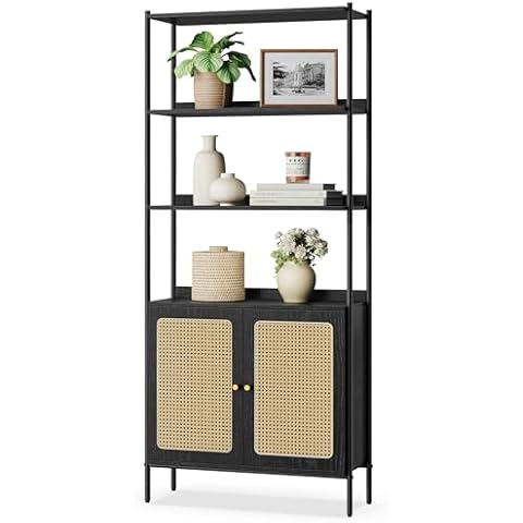 VASAGLE 6-Tier Boho Bookcase Cover