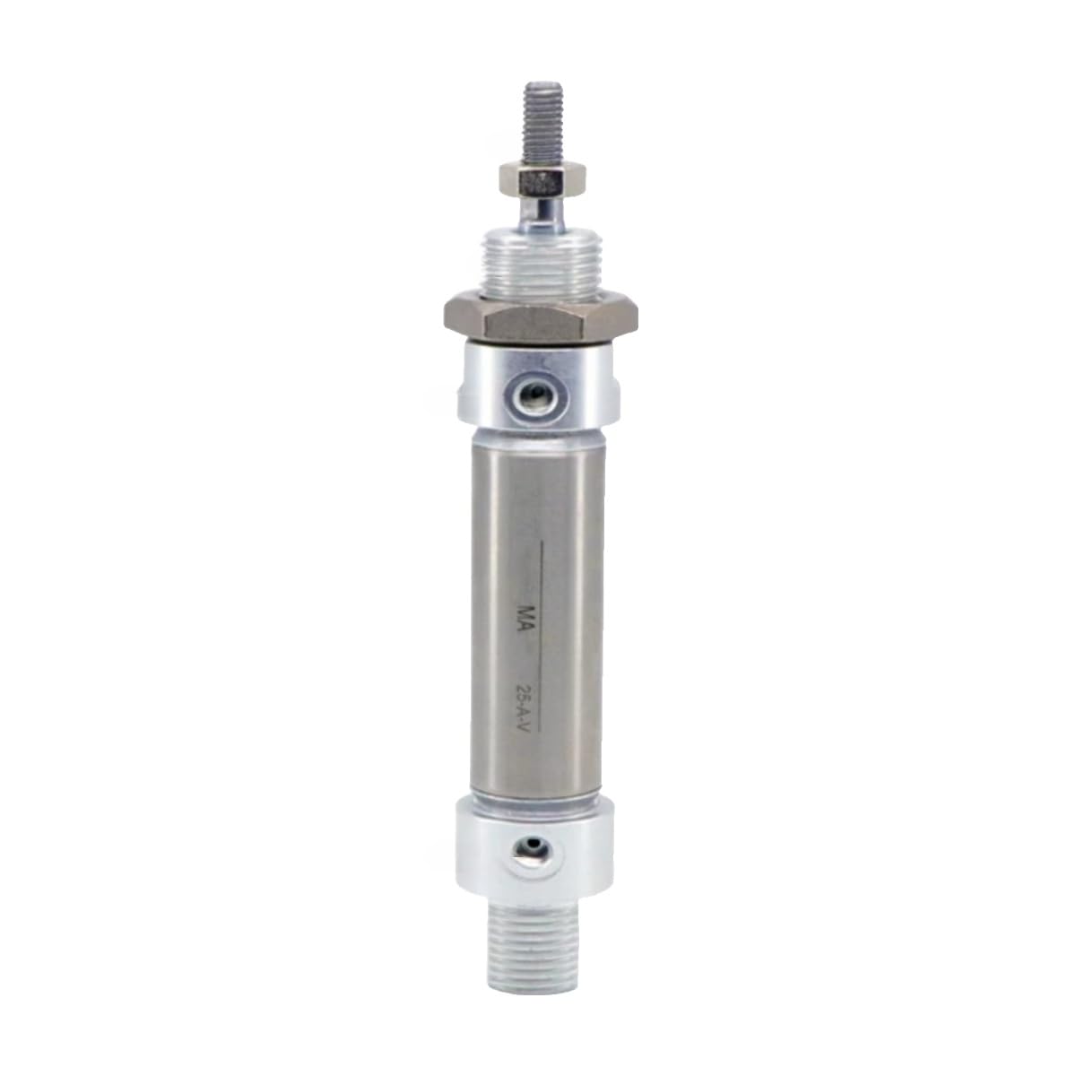 Cylindre pneumatique MA25 en acier inoxydable haute résistance mécanique