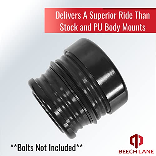 Beech Lane Silicone Body Mount Kit For 2008-2016 Ford F-250 / F-350 Crew Cab, Top Grade Silicone Mounts Improve Bumpy Ride, Durable Components Outlast Your Truck, Outperforms Oem And Pu Mounts #TOP2