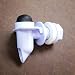 RUBBERMAID 2B8725WHT Cooler Spigot with Extension