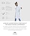 Dr. James Premium Unisex Lab Coat for Men & Women, Phone & Tablet Pockets, Classic Fit, Concealed Snap Closing, 39