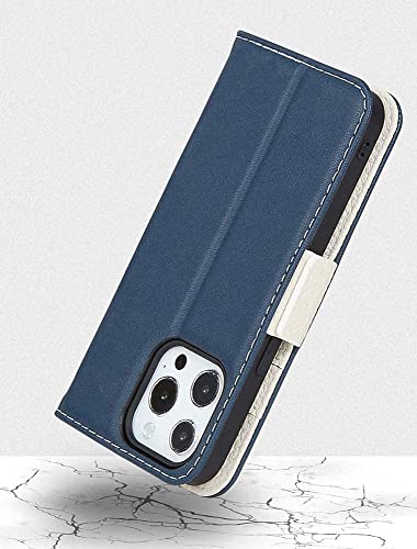Funda iPhone 13 2021 carcasa tipo libro con tapa y tarjetero negro 7
