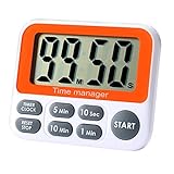 Digital Countdown Kitchen Timer - AIMILAR Count Up Down Magnetic Timer Clock with Alarm Fast Setting for Cooking Baking Students