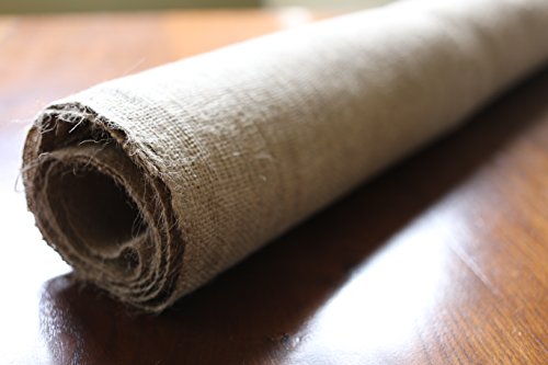 Burlapper Burlap Garden Fabric (40 Inch X 15 Feet, Natural) #TOP2