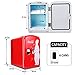 Coca Cola Polar Bear Mini Fridge Compact and Cute Refrigerator for Bedroom Office Dorm Travel Skincare Snacks and Drinks Small Portable Fridge with Adorable Polar Bear Design Perfect for Any Space