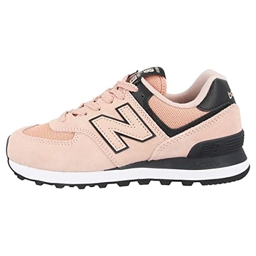 New Balance 574v2, Zapatillas para Mujer, Rosa (Pink/Black Pink/Black), 37.5 EU