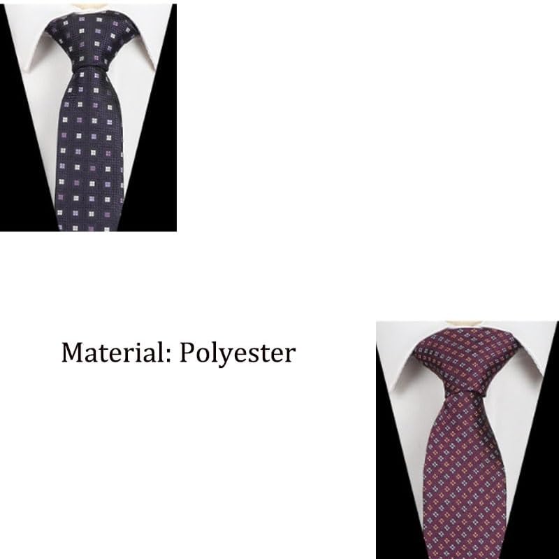 Stripes Business Casual Executive Gentleman Polyester Tie Men Necktie