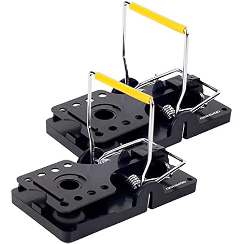 GERAWOO Extra Large Rat Traps That Kill Instantly, Super Heavy Duty Humane Mouse Traps for Indoors and Outdoors, Squirrel Trap with High Capture Rate Safe for Family and Pets(2PCS) Cover