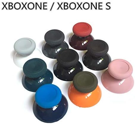2PCS 3D Analog Joystick Cap Thumb Stick Cap Thumbstick Replacement for Xbox One Elite Controller (Red) - Image 2