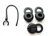 Four Pieces Medium Replacement kit for Jawbone Icon HD 1 EarHook Loop Clip and 3 Spout Earbuds