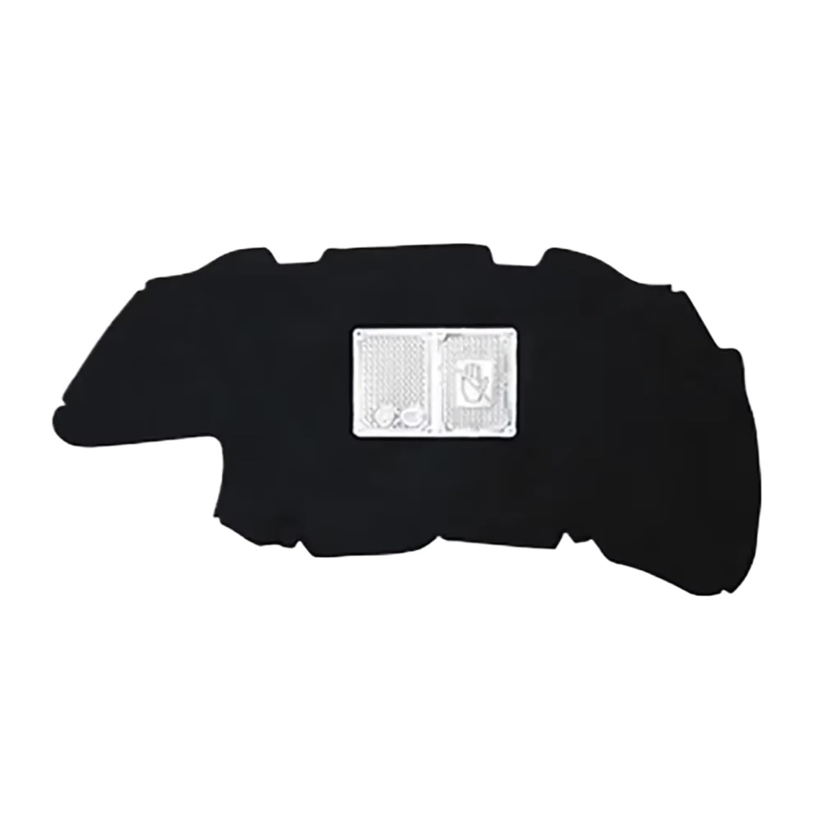 Jjrfvbgt One Color Hood Sound Insulation Pad Compatible With Peugeot For 206 2006 2007 2008 2009 2010 2011 2012 2013 Car Engine Hood Heat And Sound Insulation Cotton Soundproof Pad