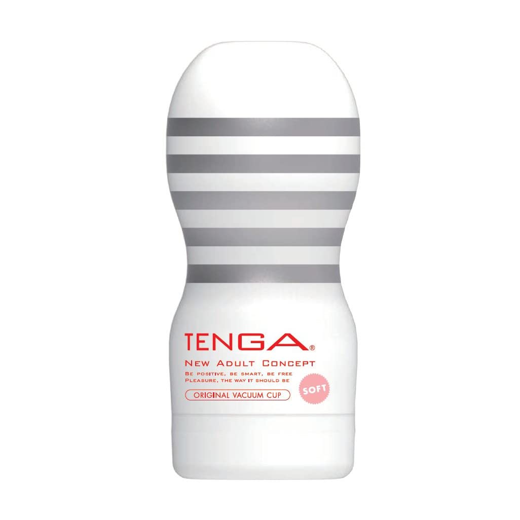 Tenga Original Vacuum Cup Gentle, White, 1 count (TOC-201S