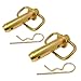 (2) New 1" Hitch Pins w/ Hairpin Cotters Western Snowplows 93028 Unimount Plow