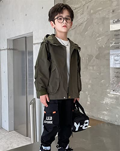 もうほうきょう 子供服 ジャケット トップス 春秋 防風 フード付き マウンテンパーカー の商品画像 6