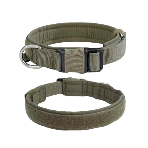 EXCELLENT ELITE SPANKER Tactical Small Puppy Dog Collar Nylon Adjustable Heavy Duty Military for...
