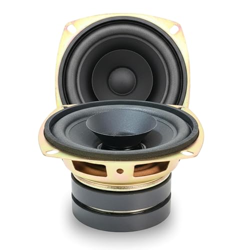 Image of TOYOTONE 3 inch Inch Full-Range Speaker | Dual Cone | 20W Nominal | 40W Max | 4-Ohms | Copper Coil | 53mm Dual Magnet | High Sensitivity | Ideal for Home & Car Audio (Pack of 2)
