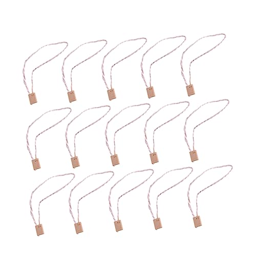 MAGICLULU 1000 Pezzi Di Corde Per Etichette in Stile Quadrato Materiale Leggero Facile Da Usare Per Labbigliamento