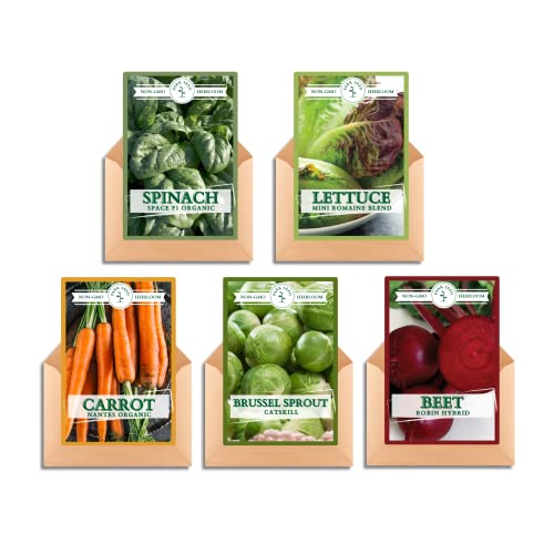 Park Seed Cool Season Vegetable Seed Collection (725 Seeds)