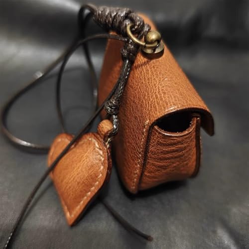 Porte-monnaie cuir texturé petit format avec mousqueton porte-clés