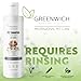 Greenwich 100% Vegan Fellpflege Hundeshampoo gegen Juckreiz, 400 ml, Sensitiv Hypoallergen Welpen Katzen Shampoo für Geruch, alle Hunderassen, pH Wert