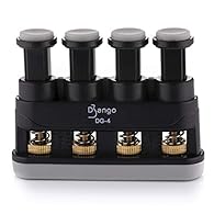 DEVELOPS HAND, FINGER, AND FOREARM STRENGTH AND DEXTERITY, making it ideal for musicians (guitar, piano, violin, etc), athletes (golf, racket sports, etc), and a great aid for physical therapy ADJUSTABLE RESISTANCE, allows individual targeted finger ...