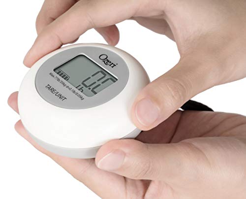 Ozeri Twist-And-Go Kinetic Kitchen And Luggage Scale, Battery-Free #TOP3
